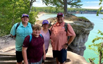 Pretty as the Pictured Rocks National Lakeshore